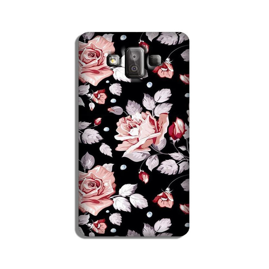 Pink rose Case for Galaxy J7 Duo