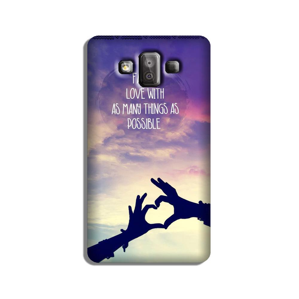 Fall in love Case for Galaxy J7 Duo