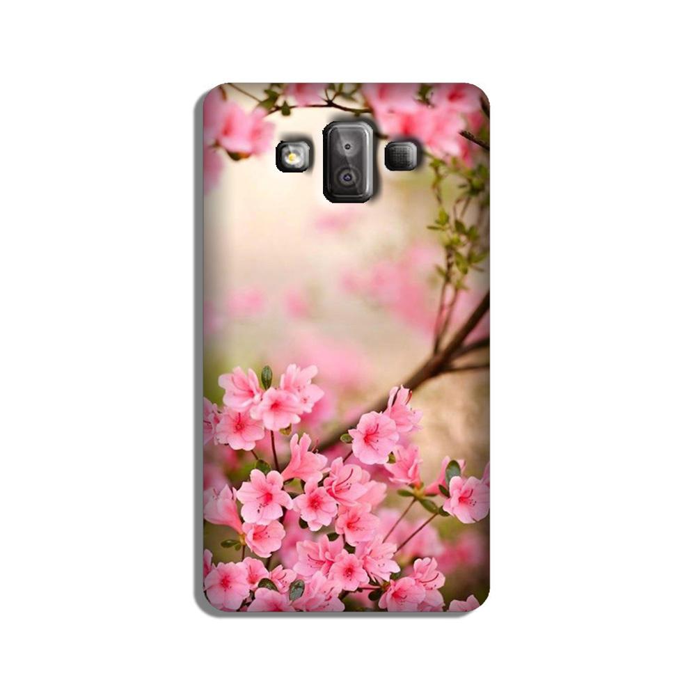 Pink flowers Case for Galaxy J7 Duo