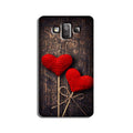 Red Hearts Case for Galaxy J7 Duo