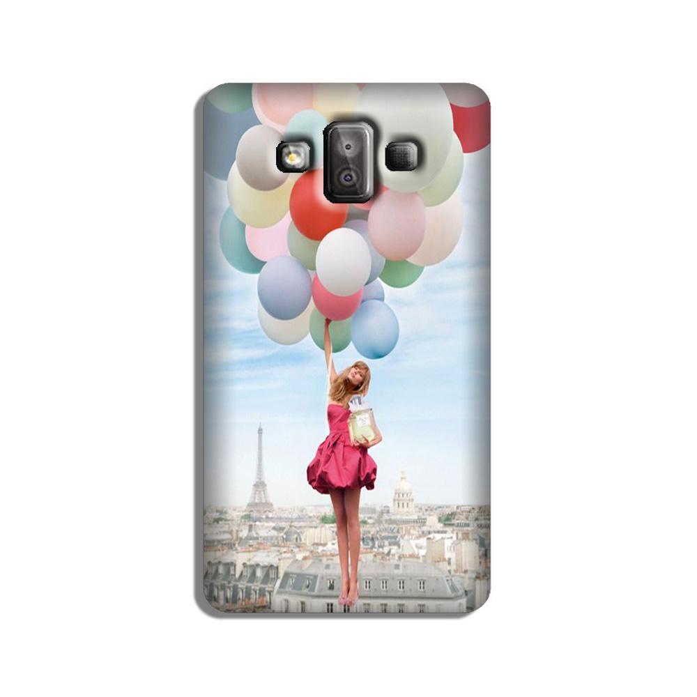 Girl with Baloon Case for Galaxy J7 Duo
