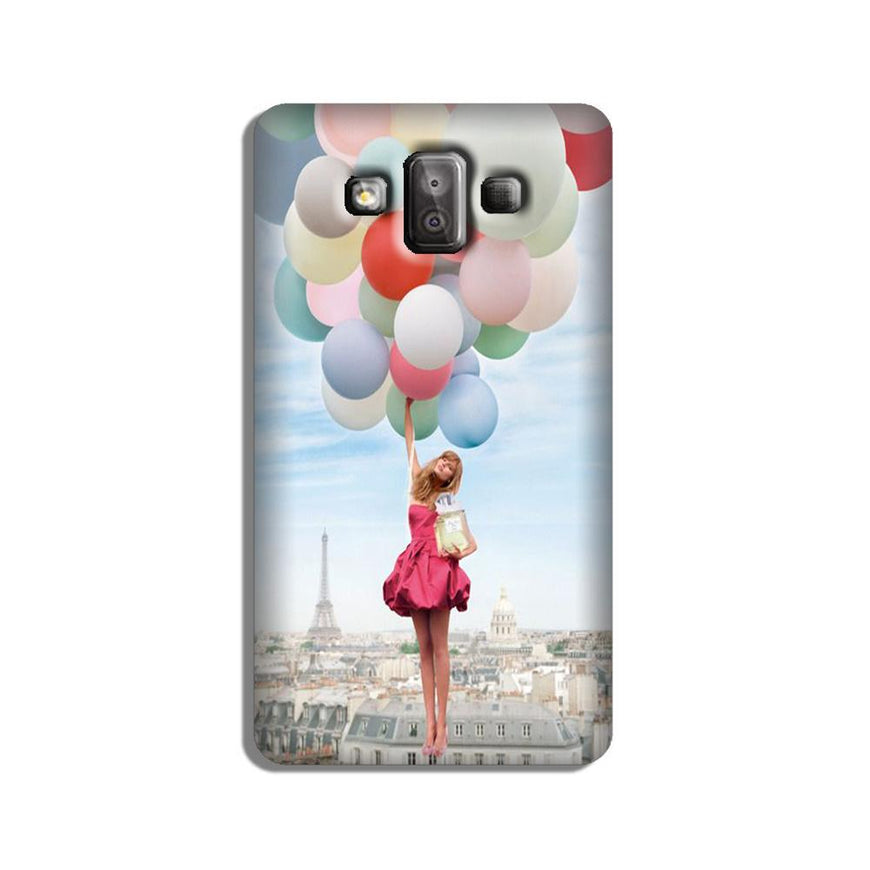 Girl with Baloon Case for Galaxy J7 Duo