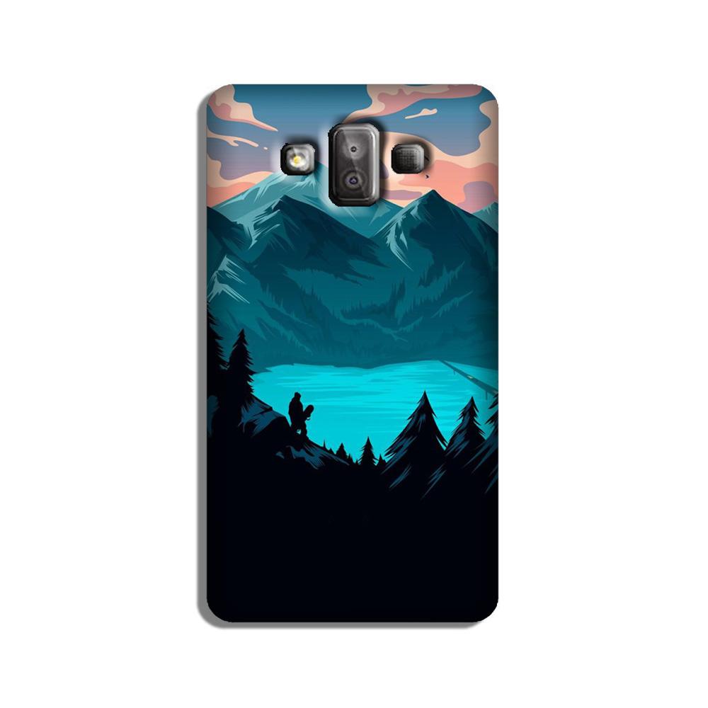 Mountains Case for Galaxy J7 Duo (Design - 186)