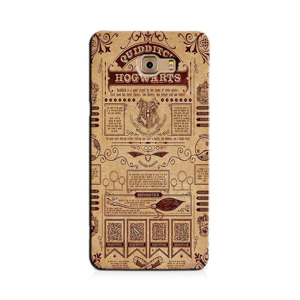 Hogwarts Mobile Back Case for Galaxy A5 2016    (Design - 304)