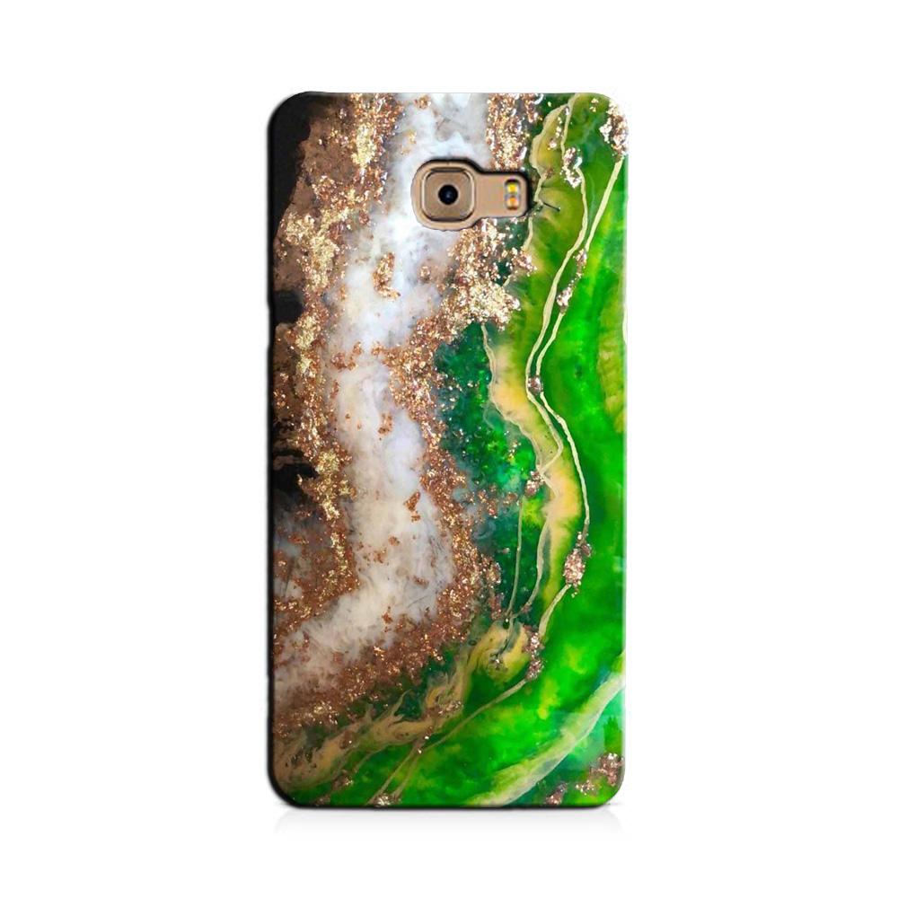 Marble Texture Mobile Back Case for Galaxy J7 Prime (Design - 307)