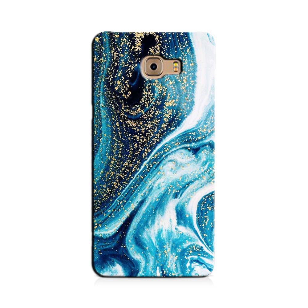 Marble Texture Mobile Back Case for Galaxy J7 Max   (Design - 308)