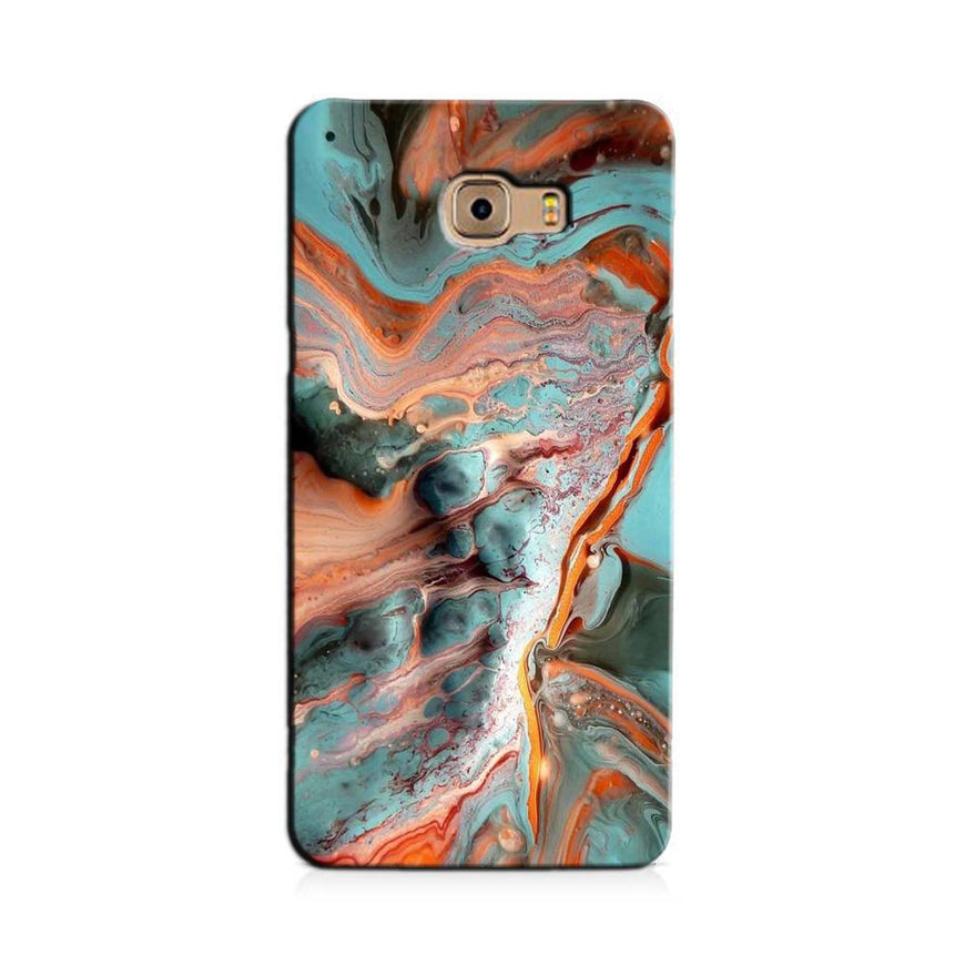 Marble Texture Mobile Back Case for Galaxy J7 Max   (Design - 309)