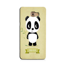 Panda Bear Mobile Back Case for Galaxy C7 / C7 Pro   (Design - 317)