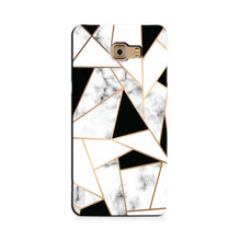 Marble Texture Mobile Back Case for Galaxy J7 Max   (Design - 322)