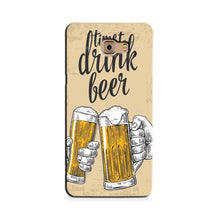 Drink Beer Mobile Back Case for Galaxy J5 Prime   (Design - 328)