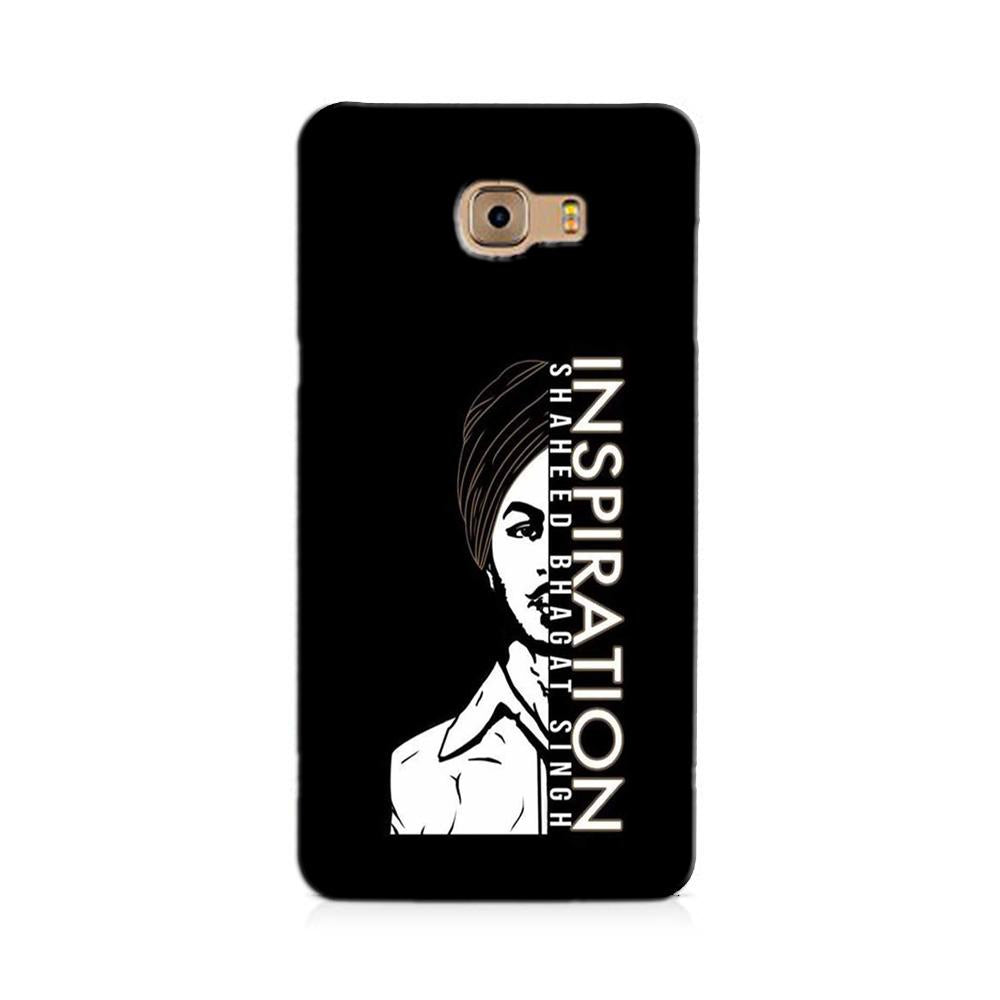 Bhagat Singh Mobile Back Case for Galaxy J7 Max   (Design - 329)