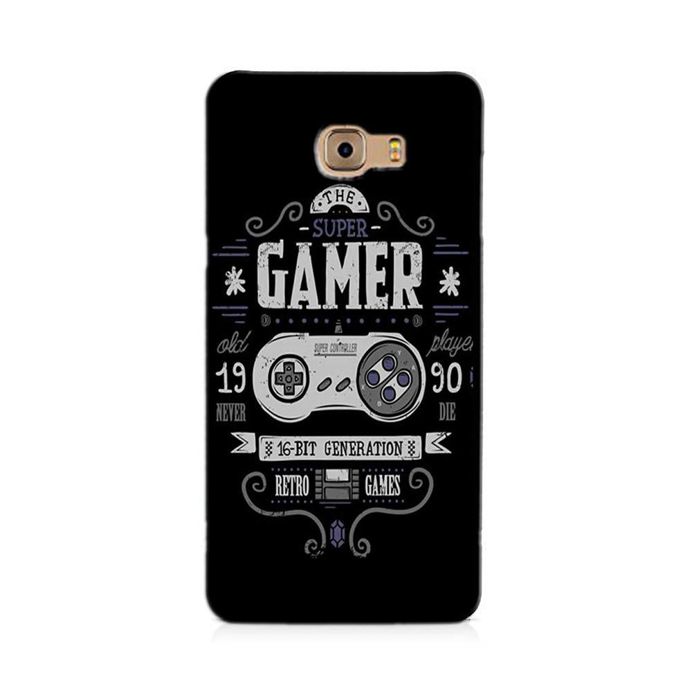 Gamer Mobile Back Case for Galaxy C9 / C9 Pro   (Design - 330)