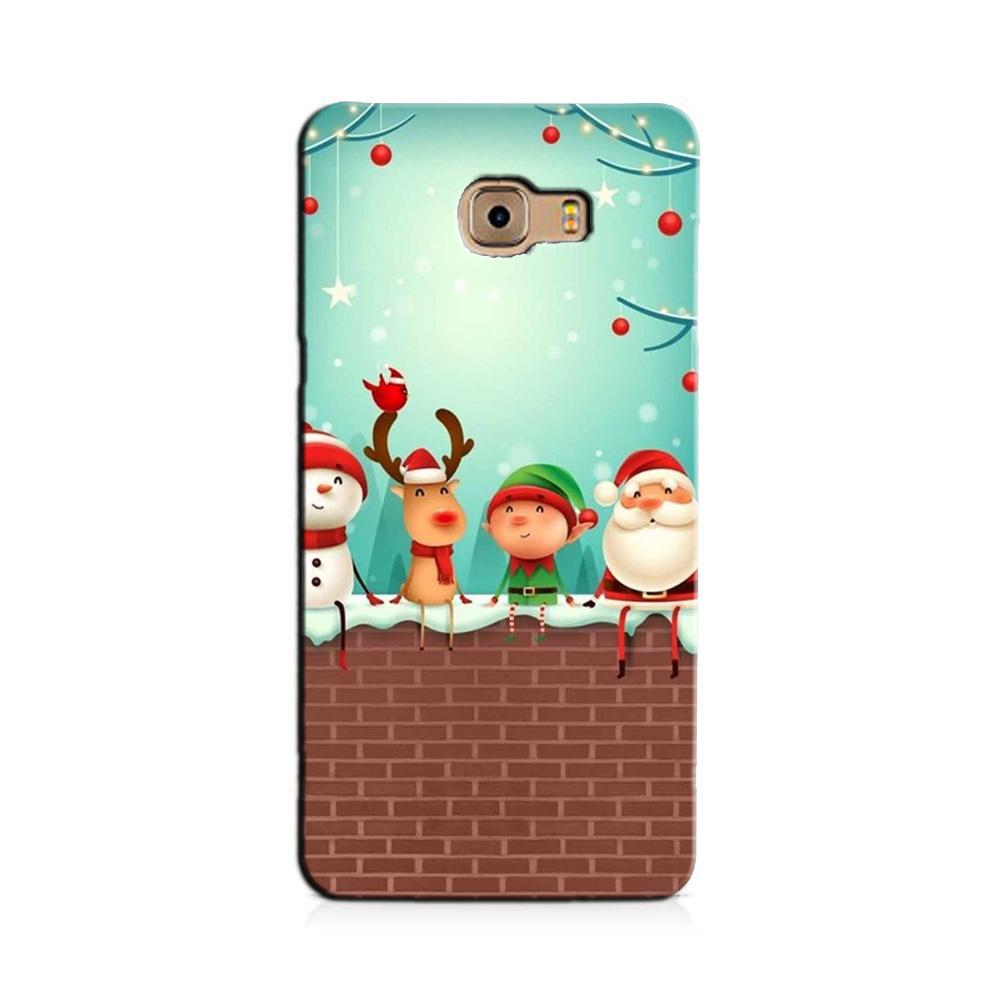 Santa Claus Mobile Back Case for Galaxy A9 / A9 Pro    (Design - 334)