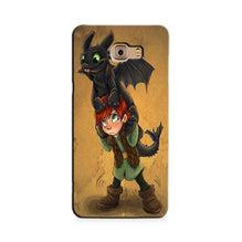 Dragon Mobile Back Case for Galaxy J7 Max   (Design - 336)