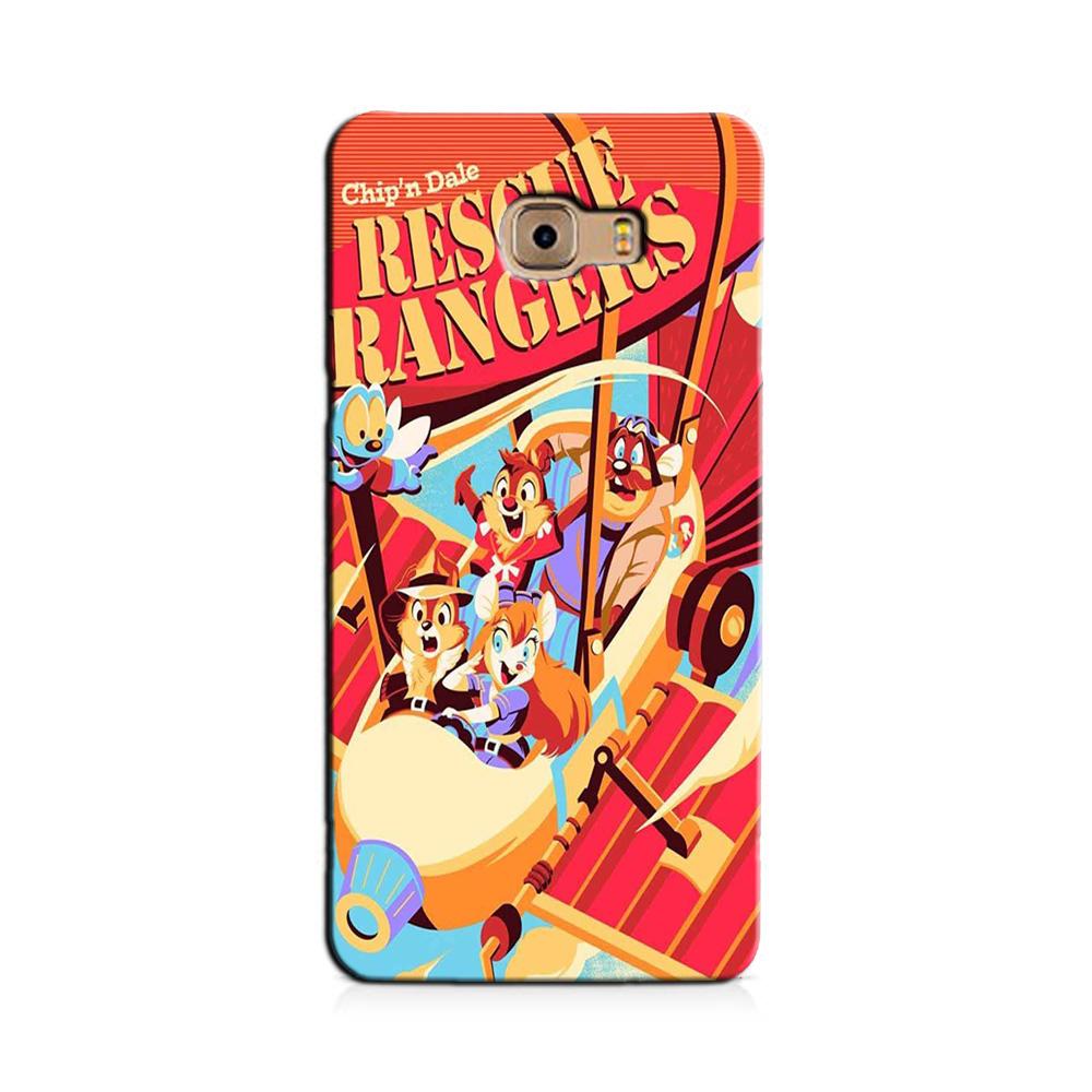 Rescue Rangers Mobile Back Case for Galaxy J7 Max   (Design - 341)