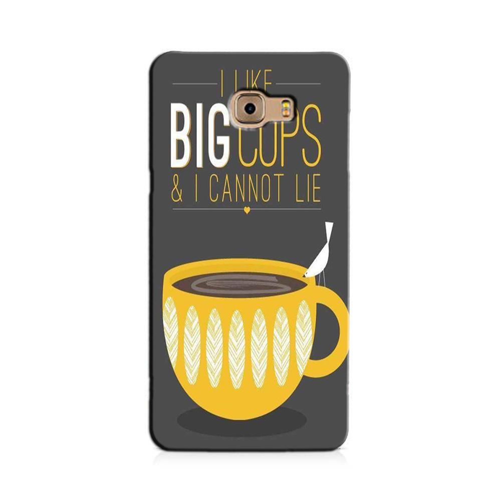 Big Cups Coffee Mobile Back Case for Galaxy J7 Prime   (Design - 352)