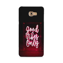Good Vibes Only Mobile Back Case for Galaxy A5 2016    (Design - 354)