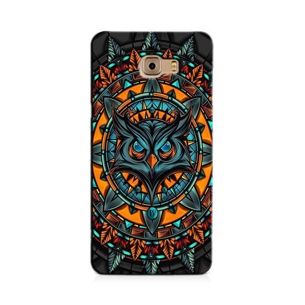 Owl Mobile Back Case for Galaxy C7 / C7 Pro   (Design - 360)