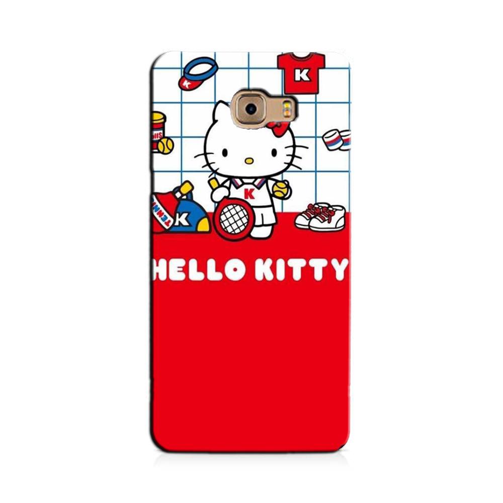 Hello Kitty Mobile Back Case for Galaxy J7 Max   (Design - 363)