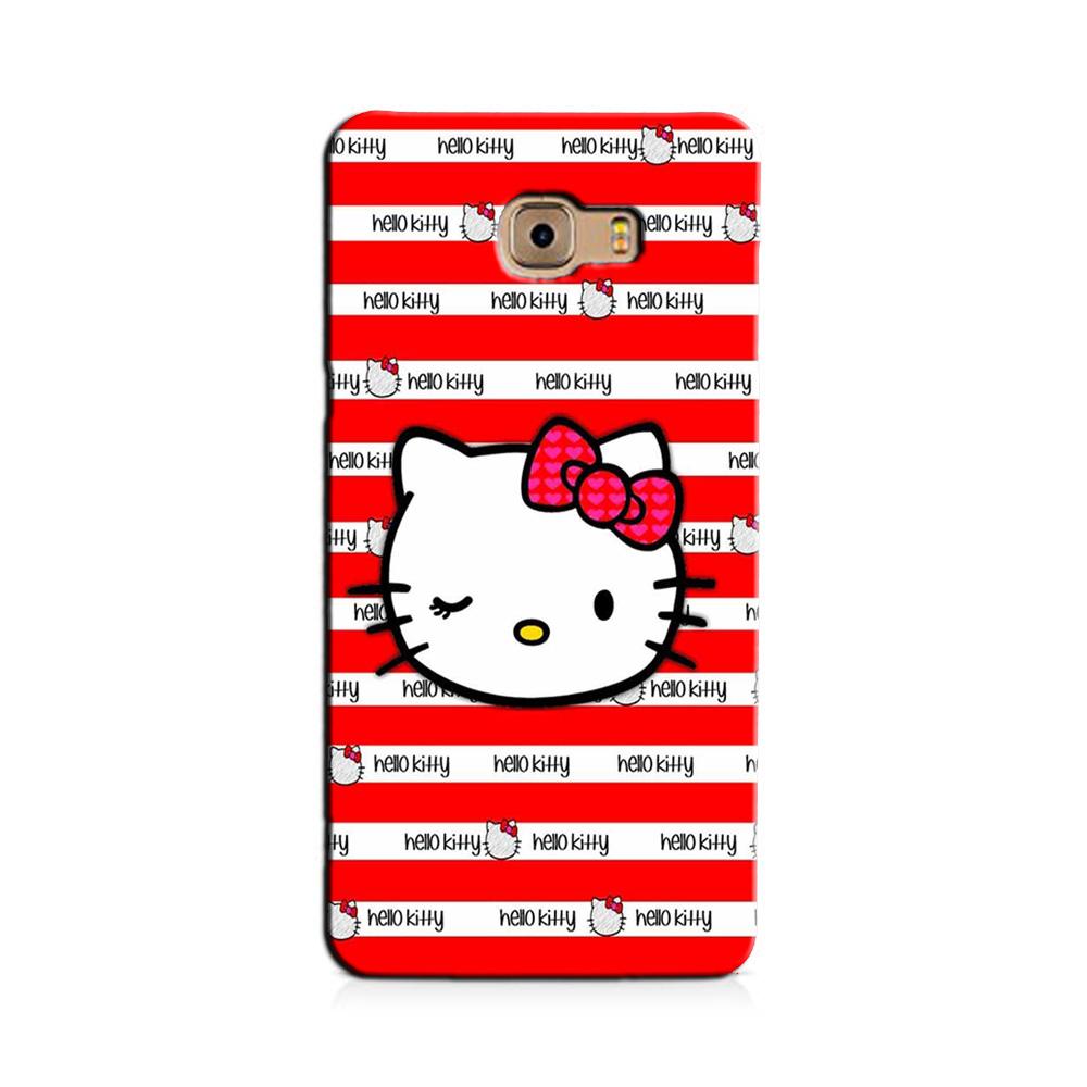 Hello Kitty Mobile Back Case for Galaxy J7 Prime   (Design - 364)
