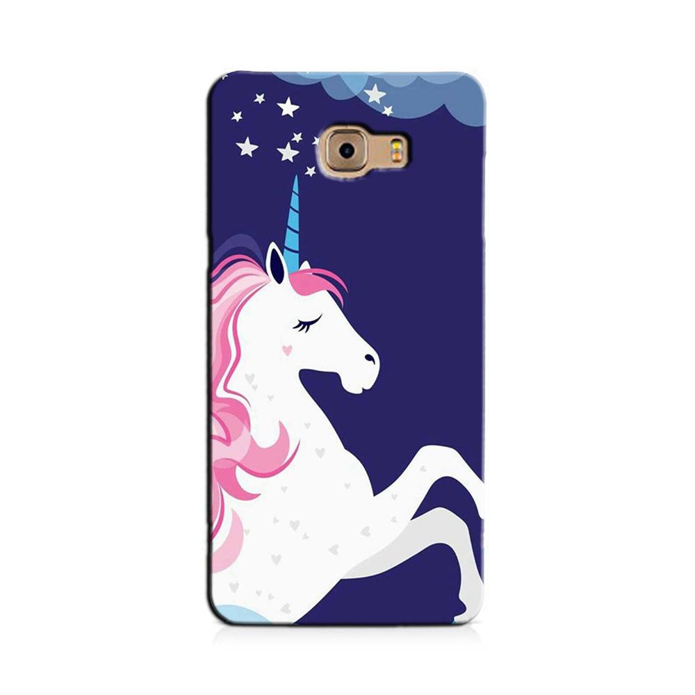Unicorn Mobile Back Case for Galaxy C9 / C9 Pro   (Design - 365)