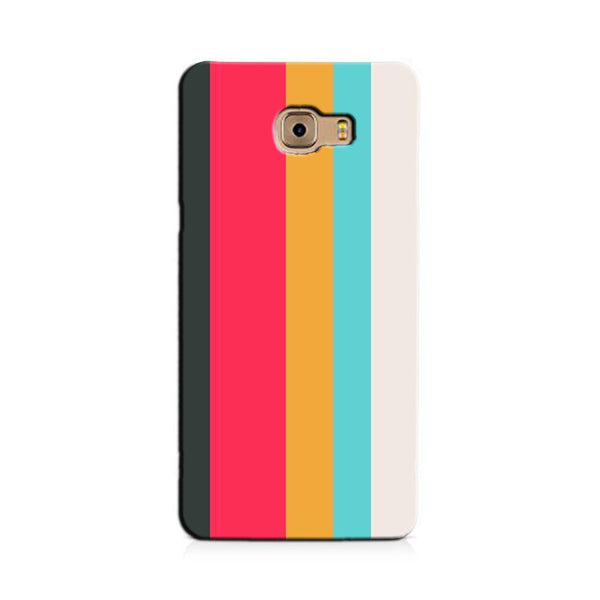 Color Pattern Mobile Back Case for Galaxy A5 2016    (Design - 369)