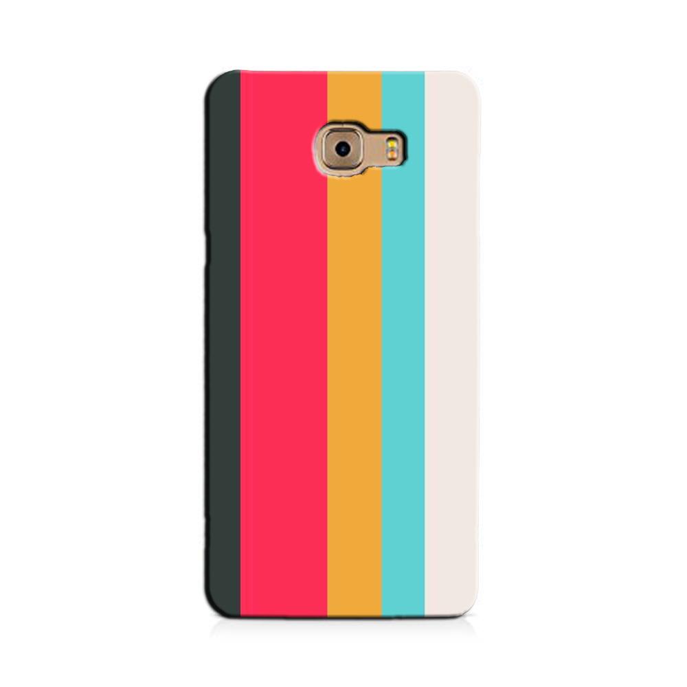 Color Pattern Mobile Back Case for Galaxy J7 Prime (Design - 369)