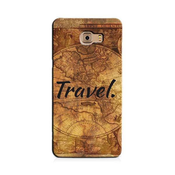 Travel Mobile Back Case for Galaxy A9 / A9 Pro    (Design - 375)