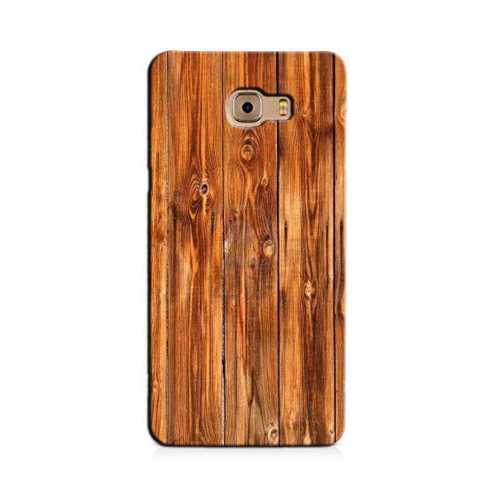 Wooden Texture Mobile Back Case for Galaxy J7 Max   (Design - 376)