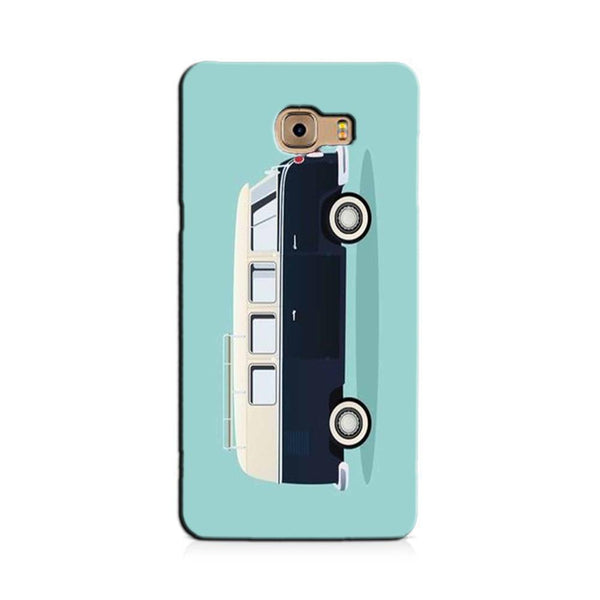 Travel Bus Mobile Back Case for Galaxy C9 / C9 Pro   (Design - 379)