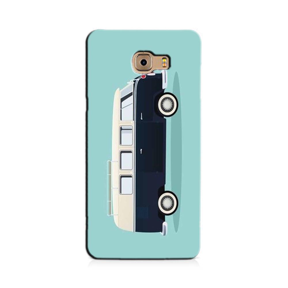 Travel Bus Mobile Back Case for Galaxy A9 / A9 Pro    (Design - 379)