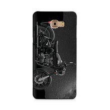 Royal Enfield Mobile Back Case for Galaxy C7 / C7 Pro   (Design - 381)