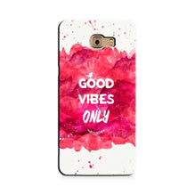 Good Vibes Only Mobile Back Case for Galaxy A5 2016    (Design - 393)
