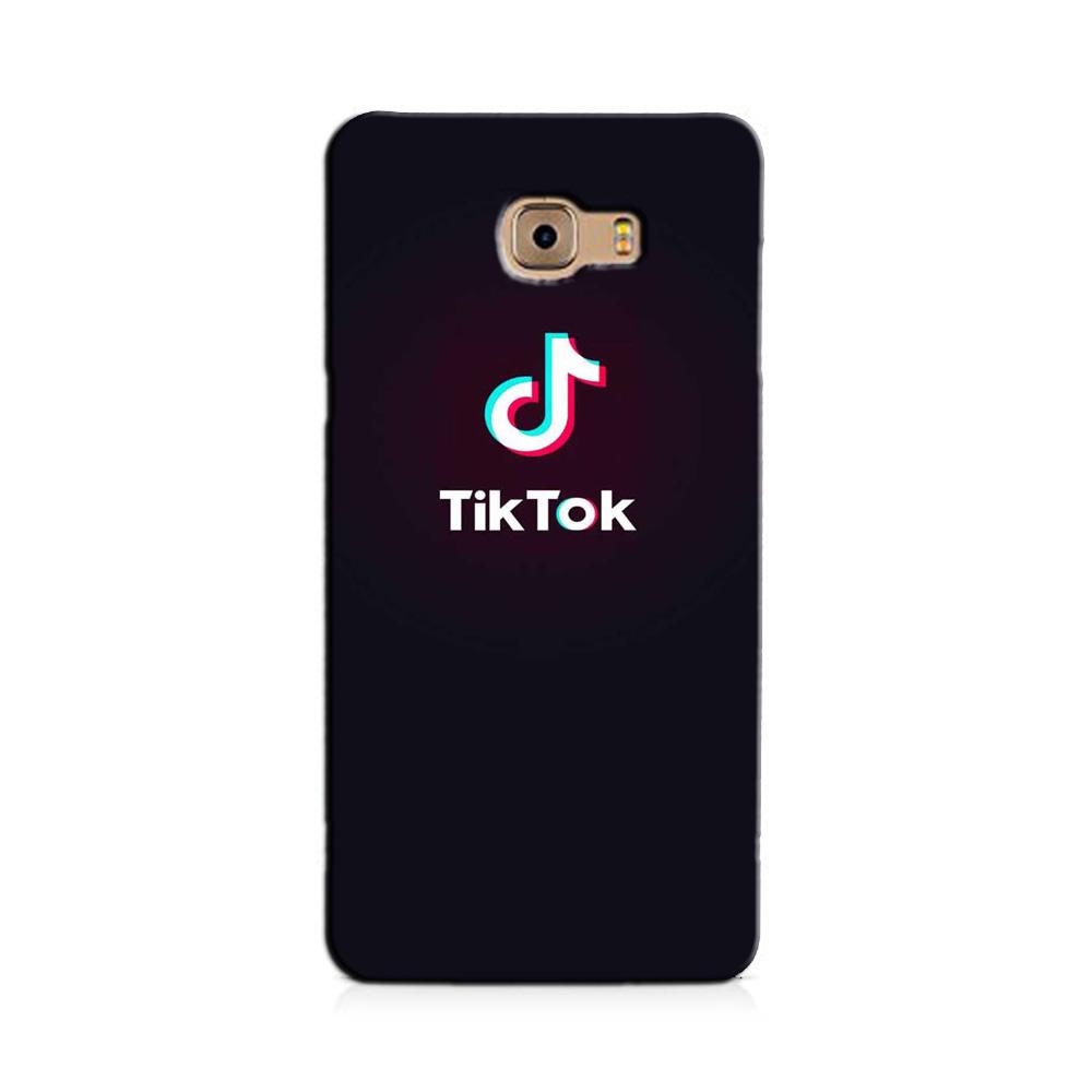 Tiktok Mobile Back Case for Galaxy C9 / C9 Pro   (Design - 396)