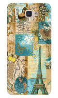 Travel Eiffel Tower Case for Samsung Galaxy J5 Prime (Design No. 206)