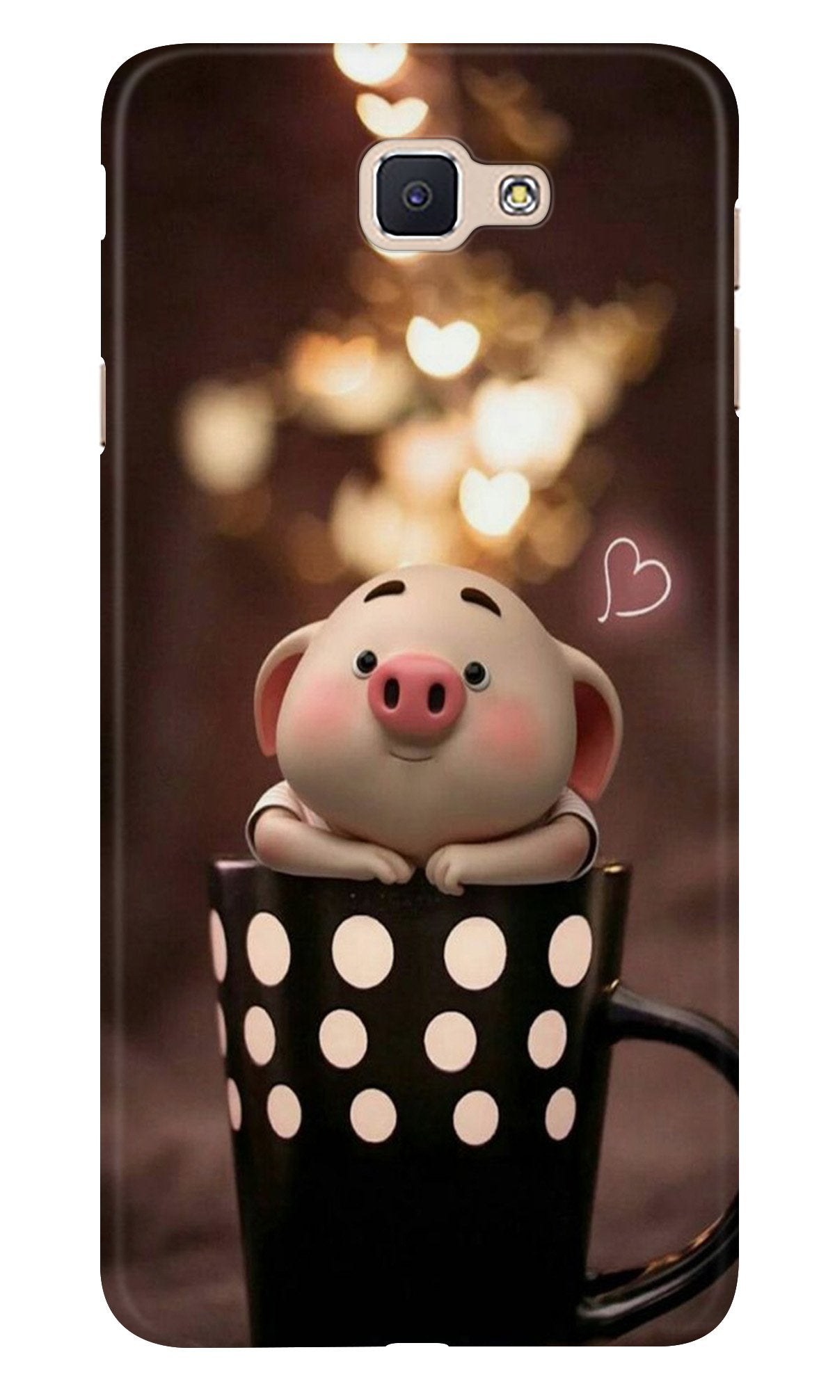 Cute Bunny Case for Samsung Galaxy J7 Prime (Design No. 213)