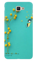 Flowers Girl Case for Samsung Galaxy J7 Prime (Design No. 216)