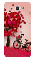 Red Heart Cycle Case for Samsung Galaxy J5 Prime (Design No. 222)