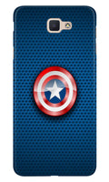 Captain America Shield Case for Samsung Galaxy C7 Pro (Design No. 253)