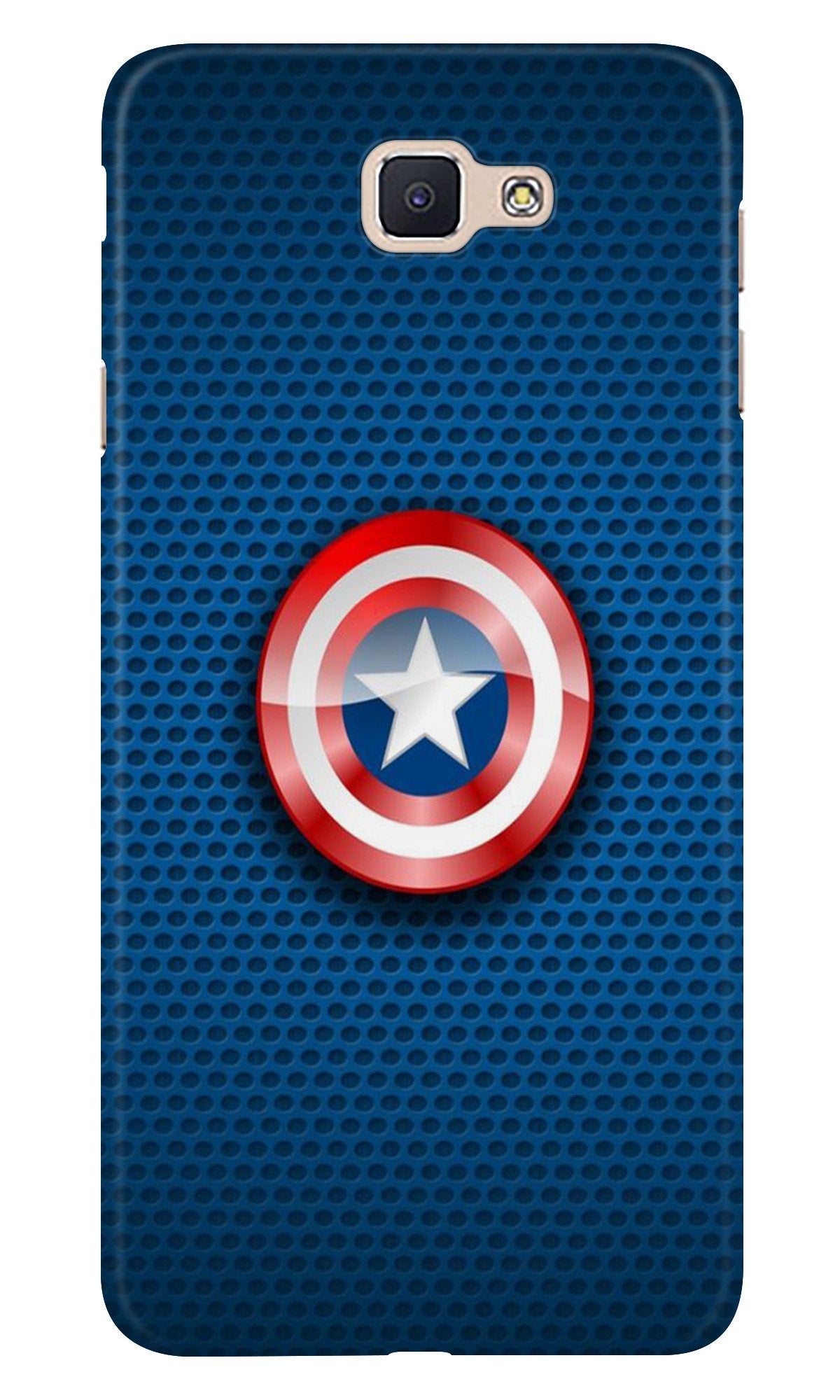 Captain America Shield Case for Samsung Galaxy J7 Max (Design No. 253)