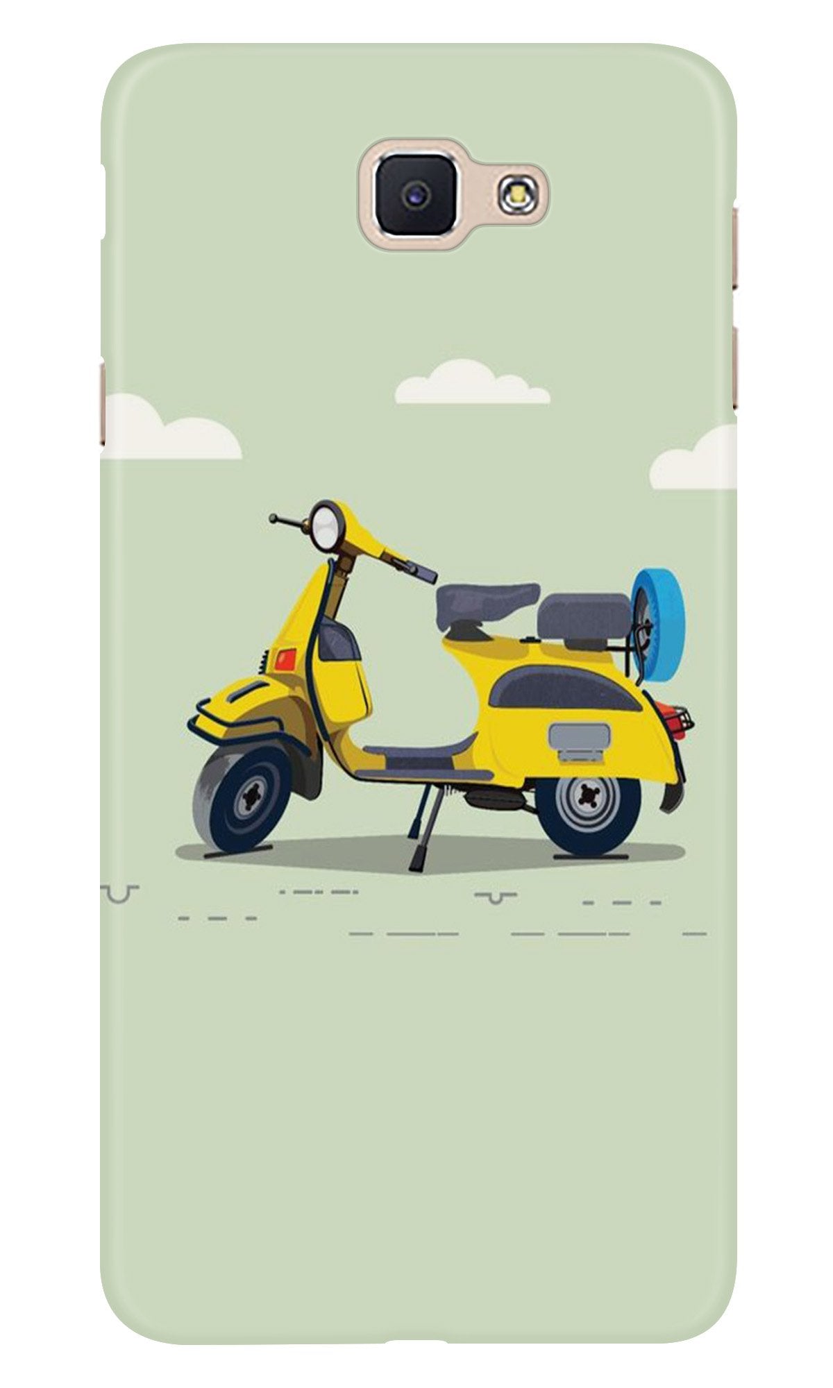 Vintage Scooter Case for Samsung Galaxy A9 Pro (Design No. 260)