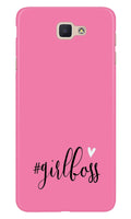 Girl Boss Pink Case for Samsung Galaxy J7 Max (Design No. 269)
