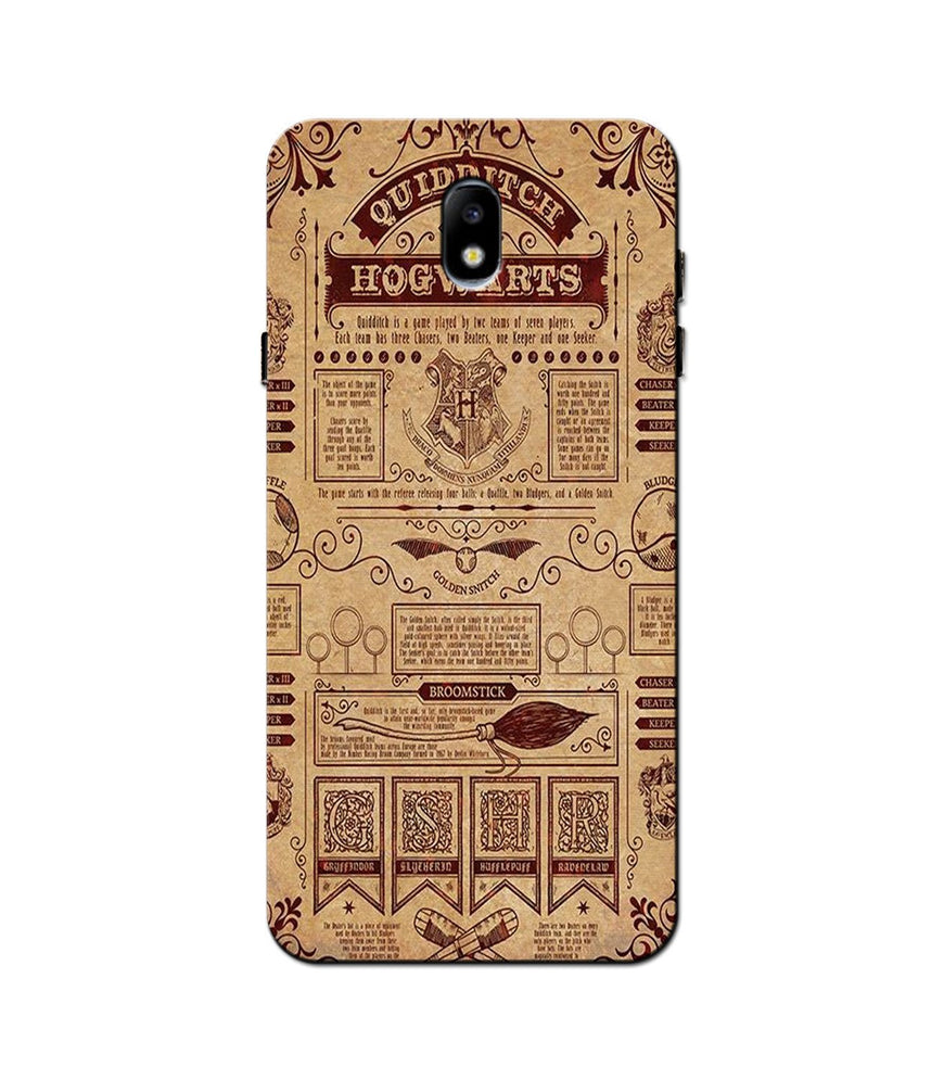 Hogwarts Mobile Back Case for Galaxy J5 Pro  (Design - 304)