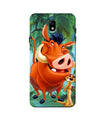 Timon and Pumbaa Mobile Back Case for Galaxy J5 Pro  (Design - 305)