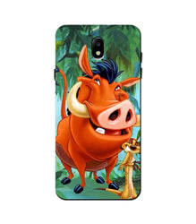 Timon and Pumbaa Mobile Back Case for Galaxy J5 Pro  (Design - 305)
