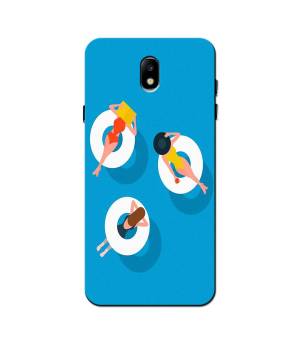 Girlish Mobile Back Case for Galaxy J7 Pro   (Design - 306)