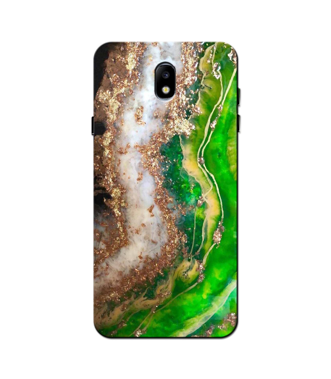 Marble Texture Mobile Back Case for Galaxy J7 Pro   (Design - 307)