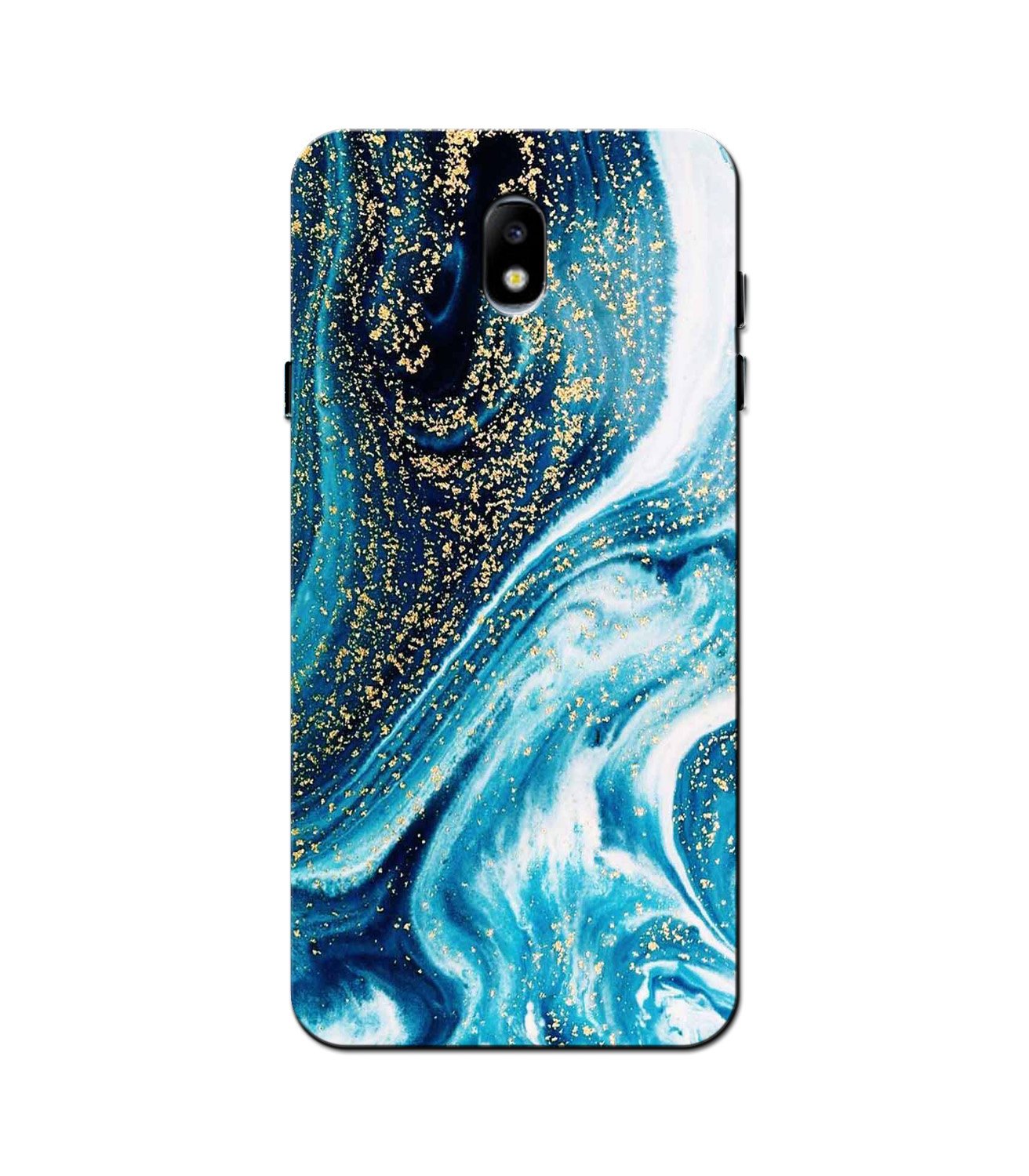 Marble Texture Mobile Back Case for Galaxy J7 Pro   (Design - 308)