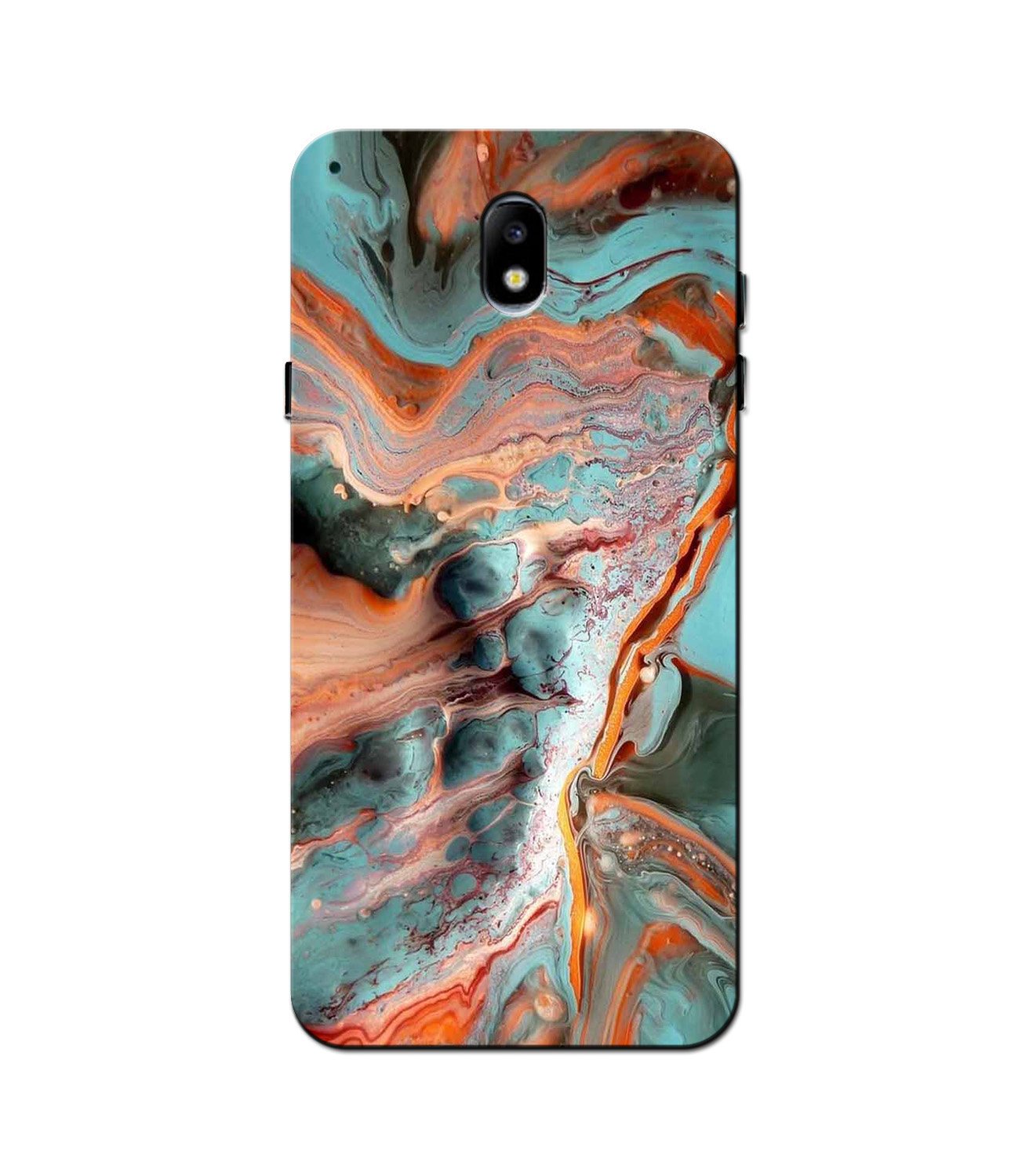 Marble Texture Mobile Back Case for Galaxy J5 Pro  (Design - 309)