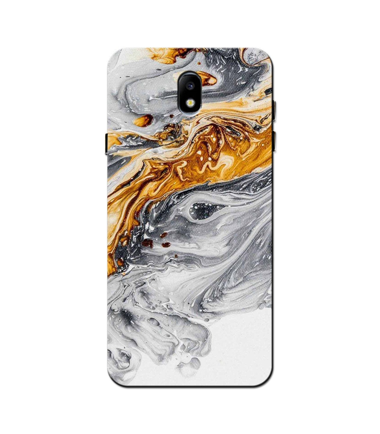 Marble Texture Mobile Back Case for Galaxy J7 Pro   (Design - 310)